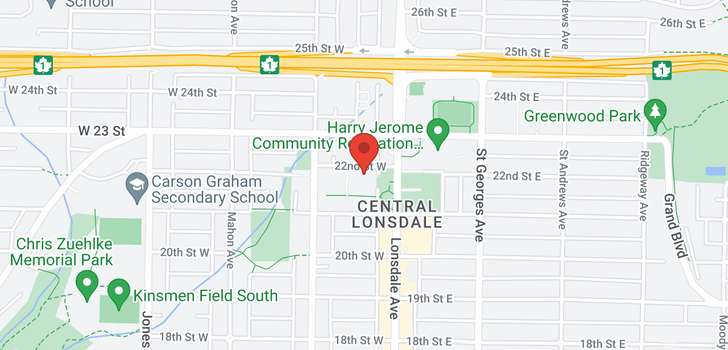 map of 319 119 W 22ND STREET